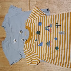 Hanna Andersson tees 6-12 months